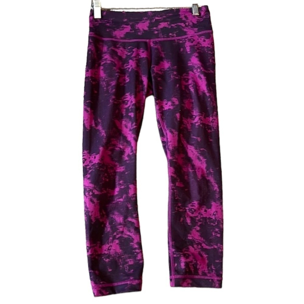 Lululemon crop wunder under leggings